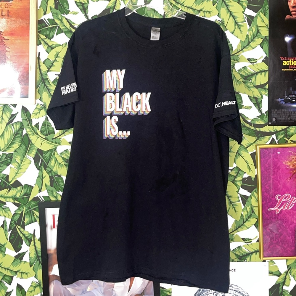 LGBTQ+ Black Power Tee Shirt